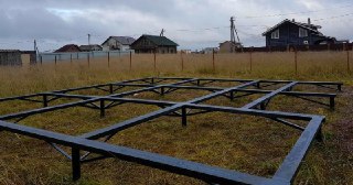 Купить металлические сваи для фундамента в Отрадный с установкой под ключ цена от 1836 руб